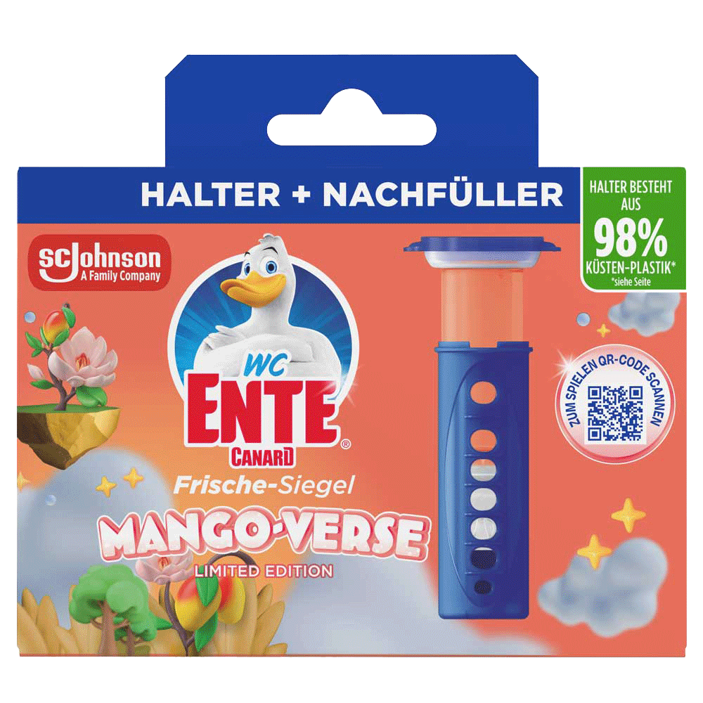 Bild: WC-Ente Frische Siegel Starter Set Mango Verse Limited Edition 