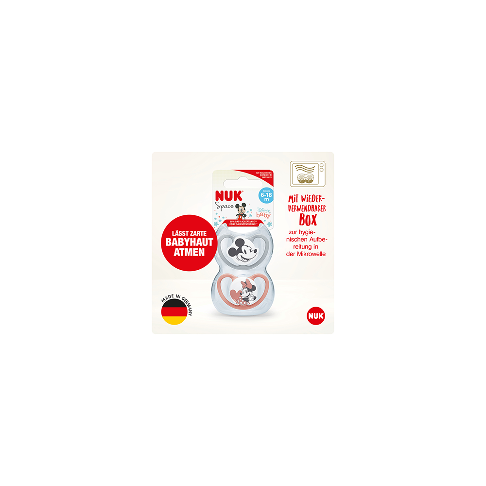 Bild: NUK Space Schnuller Mickey Gr. 3