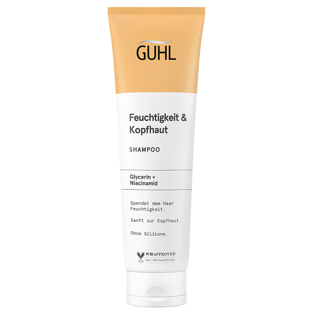 Bild: GUHL Shampoo Feuchtigkeit und Kopfhaut 