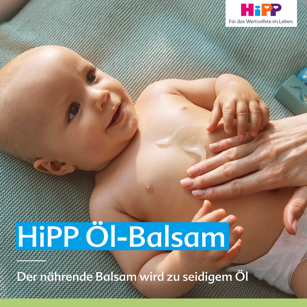 Bild: HiPP Öl Balsam Hochverträglich