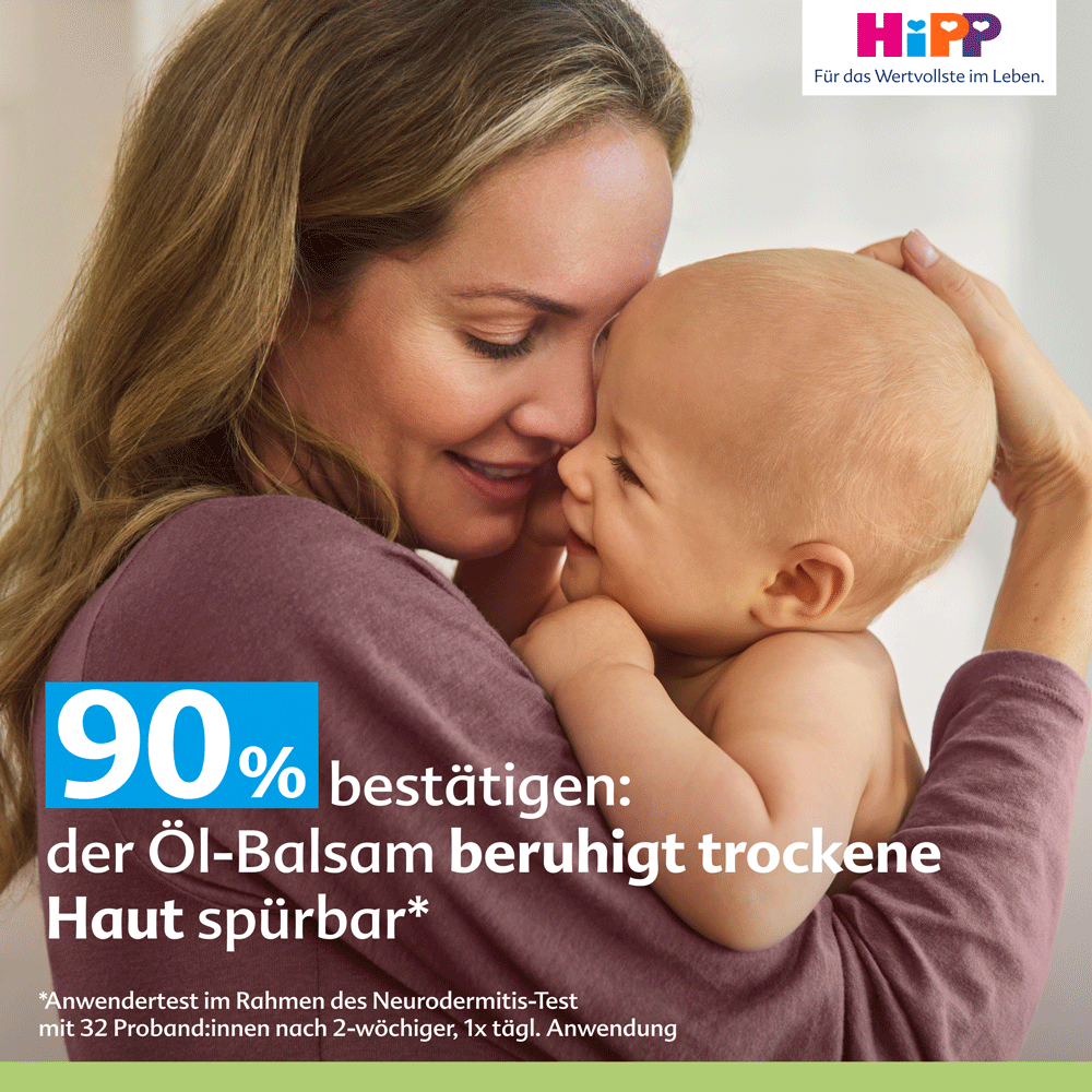 Bild: HiPP Öl Balsam Hochverträglich