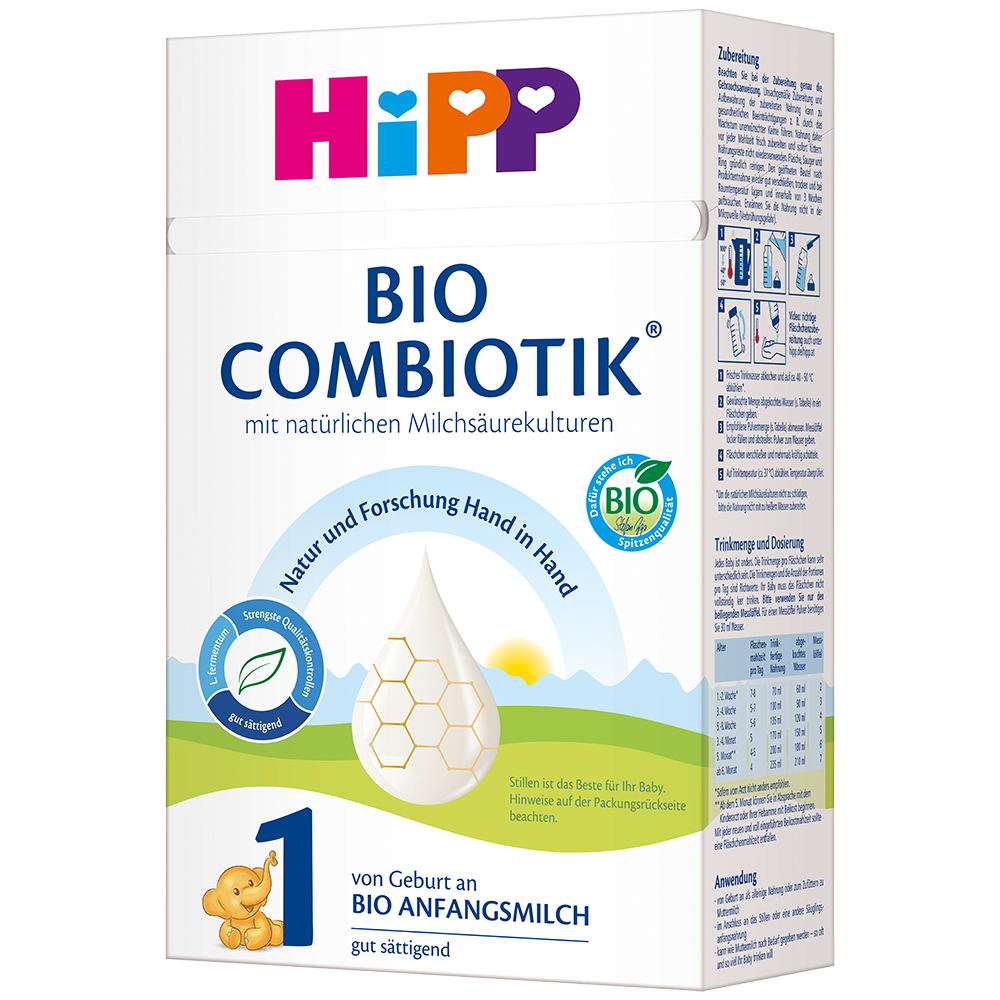 Bild: HiPP Bio Combiotik Anfangsmilch 1 