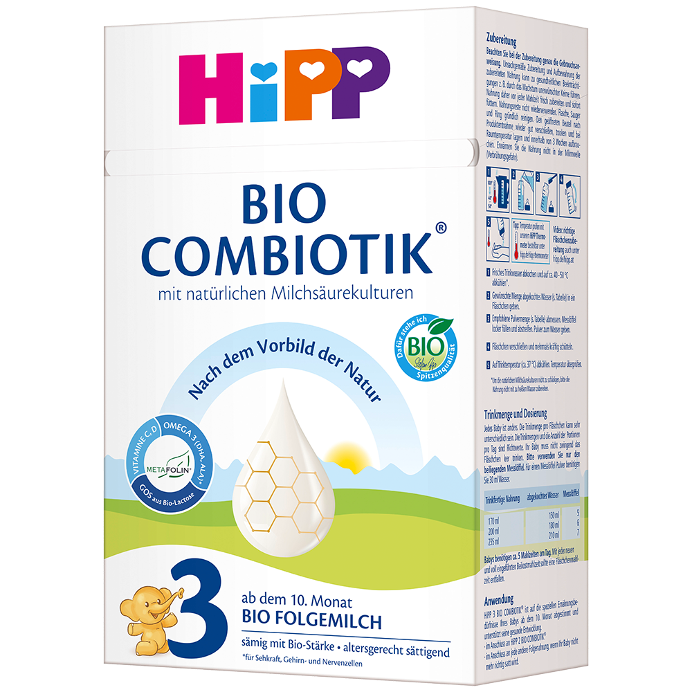 Bild: HiPP Bio Combiotik Folgemilch 3