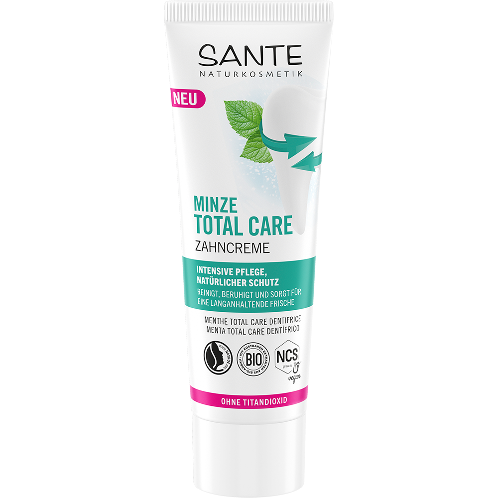 Bild: SANTE Zahncreme Minze Total Care 