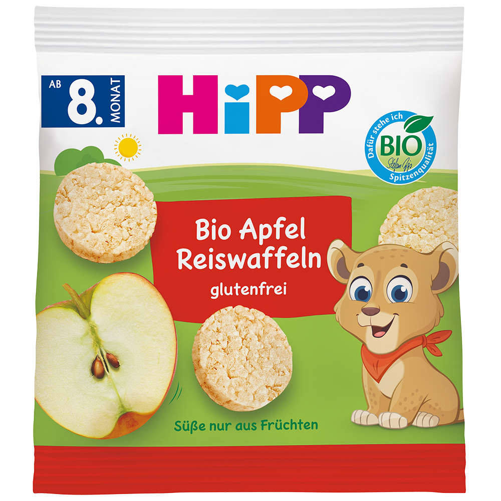 Bild: HiPP Bio Apfel Reiswaffeln 