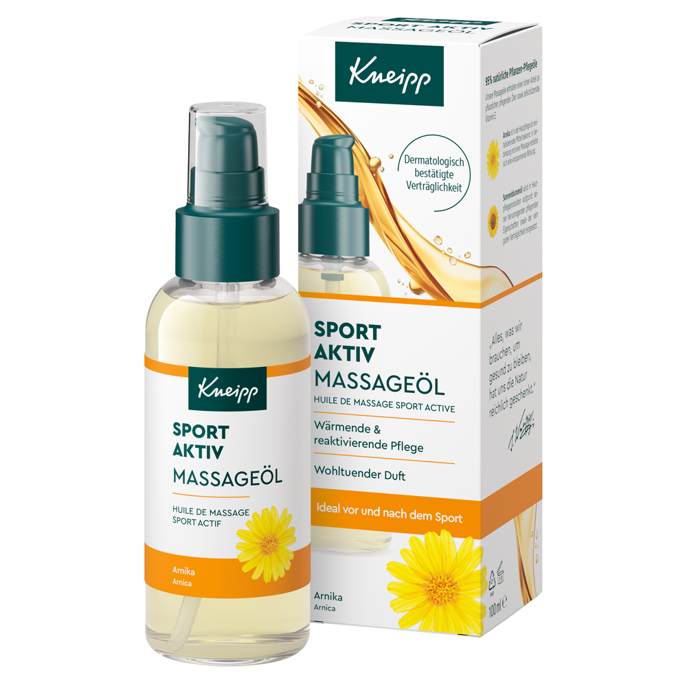 Bild: Kneipp Massageöl Sport Aktiv 