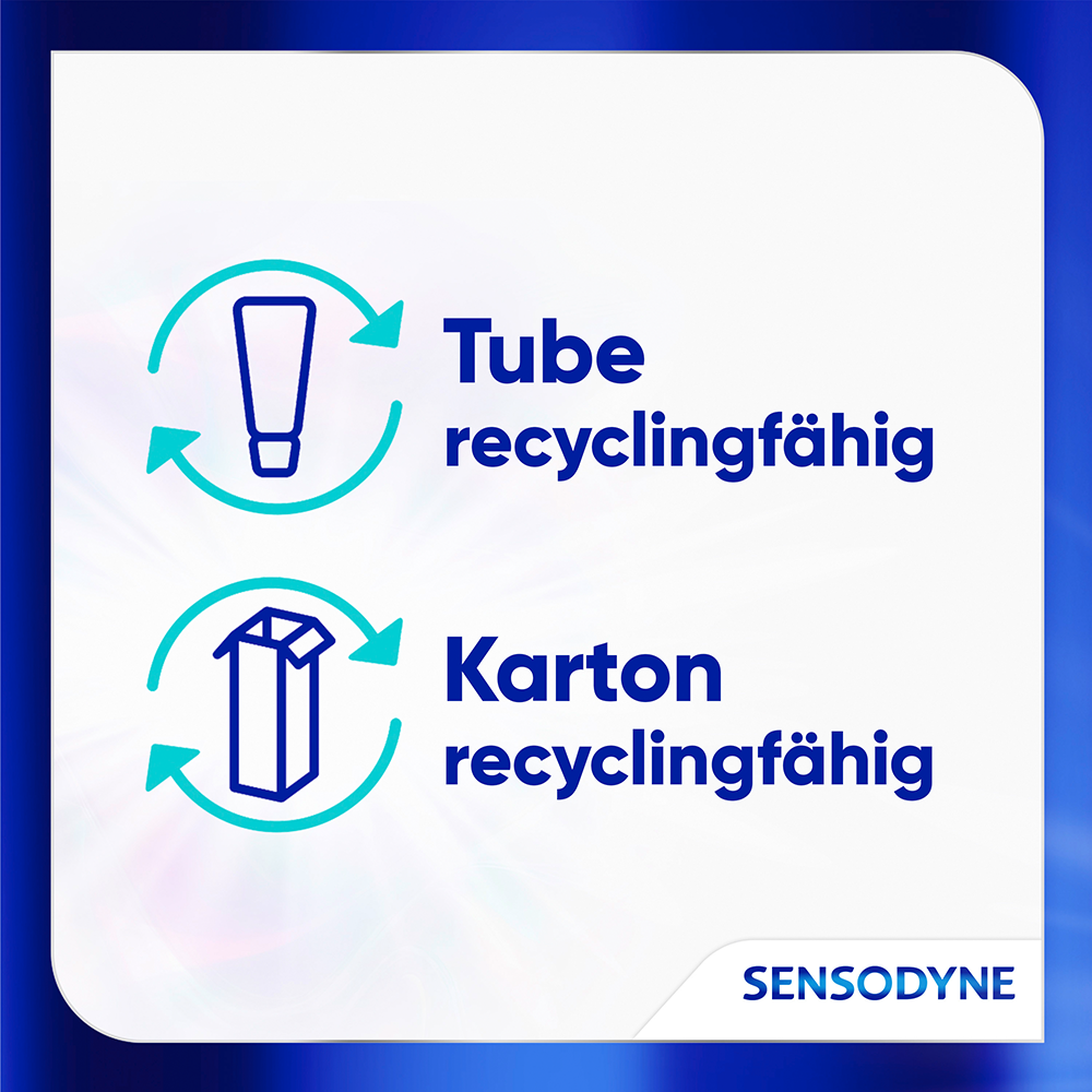 Bild: SENSODYNE Clinical White Zahnpasta