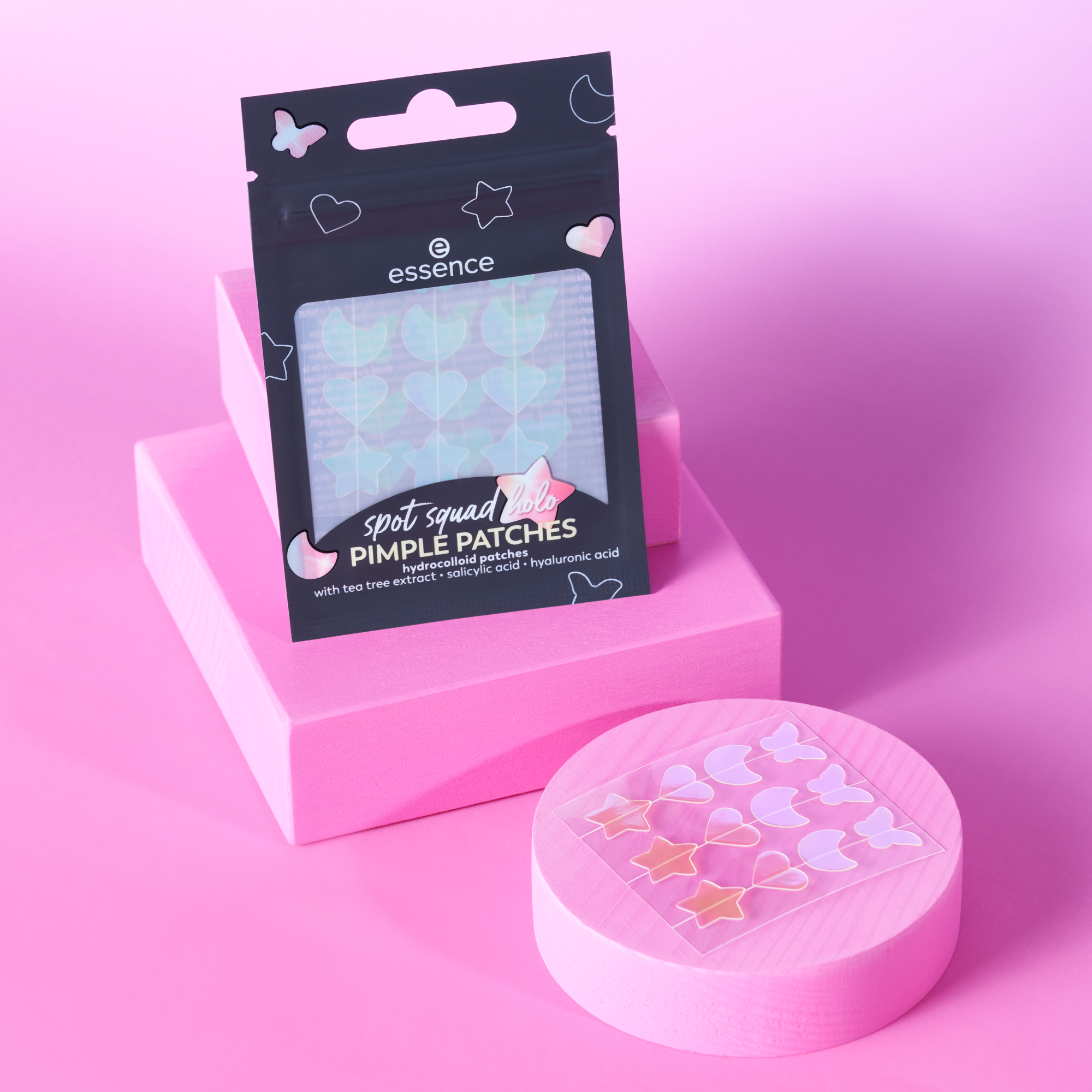 Bild: essence spot squad holo PIMPLE PATCHES Starlight Vibes 
