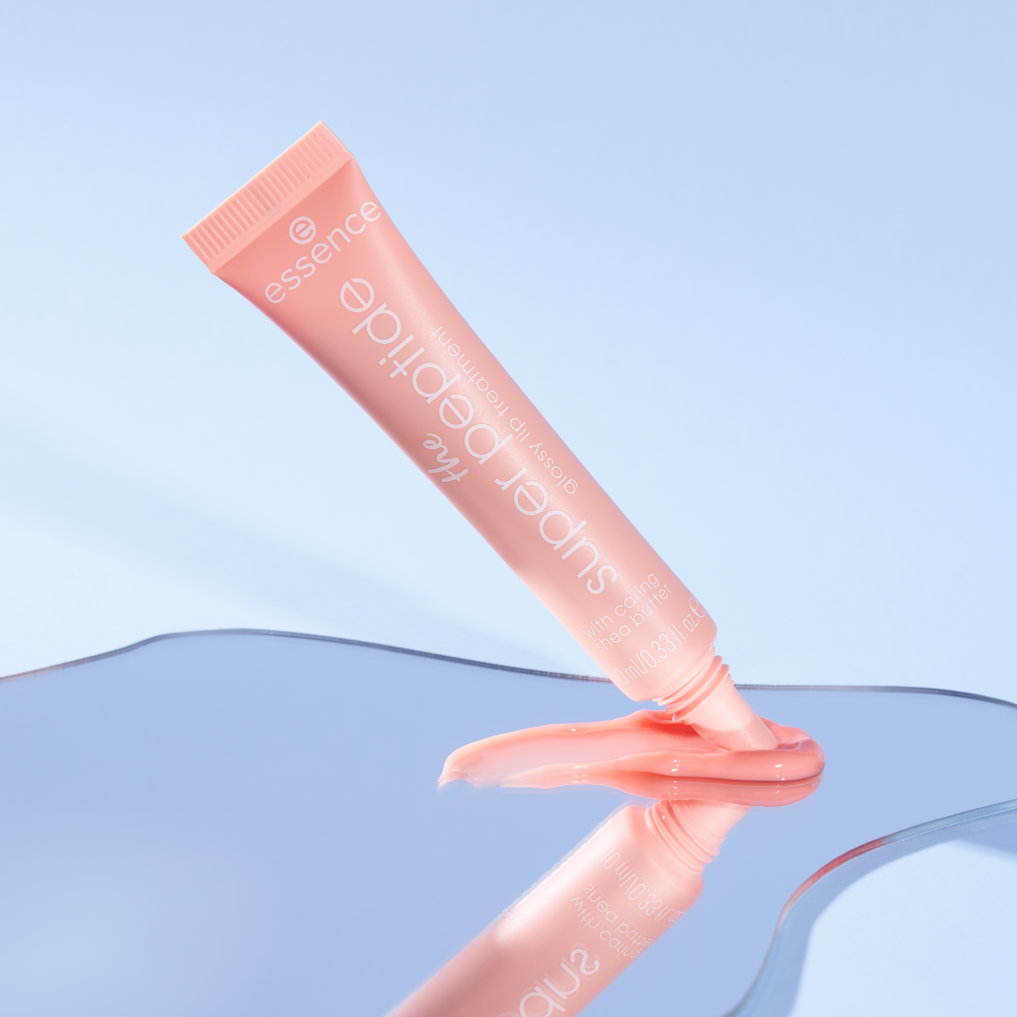 Bild: essence the super peptide glossy lip treatment Sugardorable!
