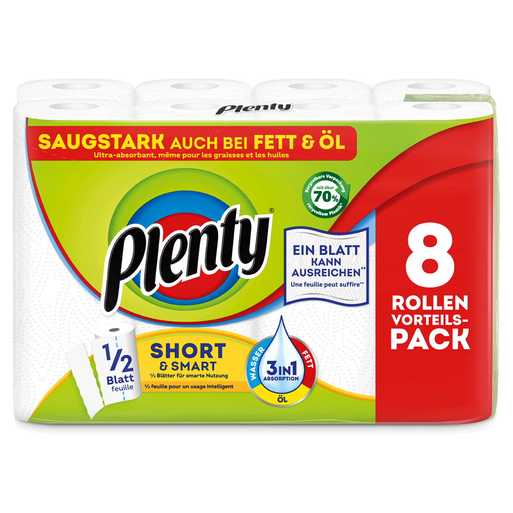 Bild: Plenty Küchenrolle Short & Smart 