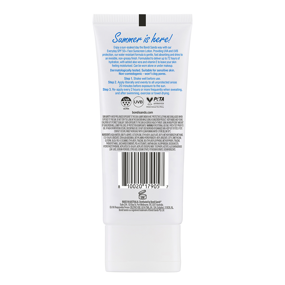 Bild: Bondi Sands Everyday Lotion Face SPF 50+