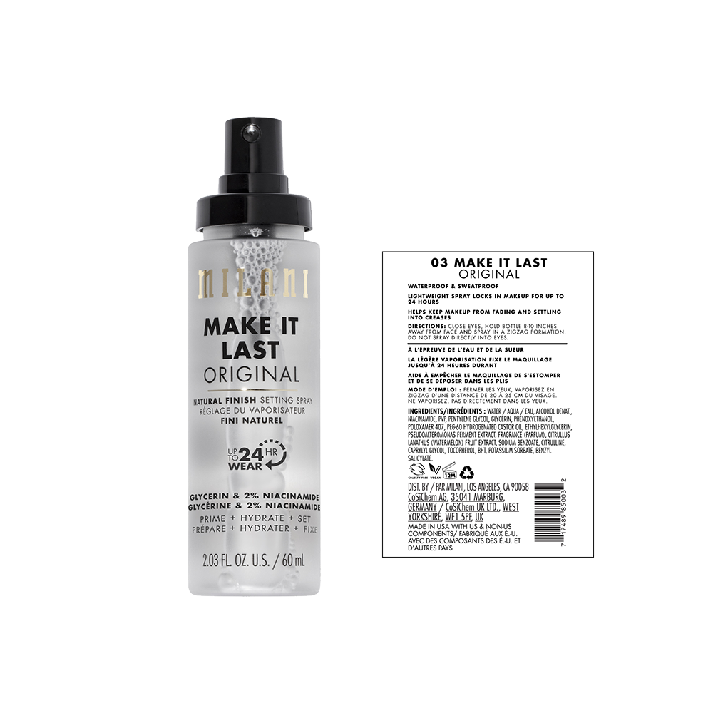 Bild: Milani Settting Spray Make It Last 