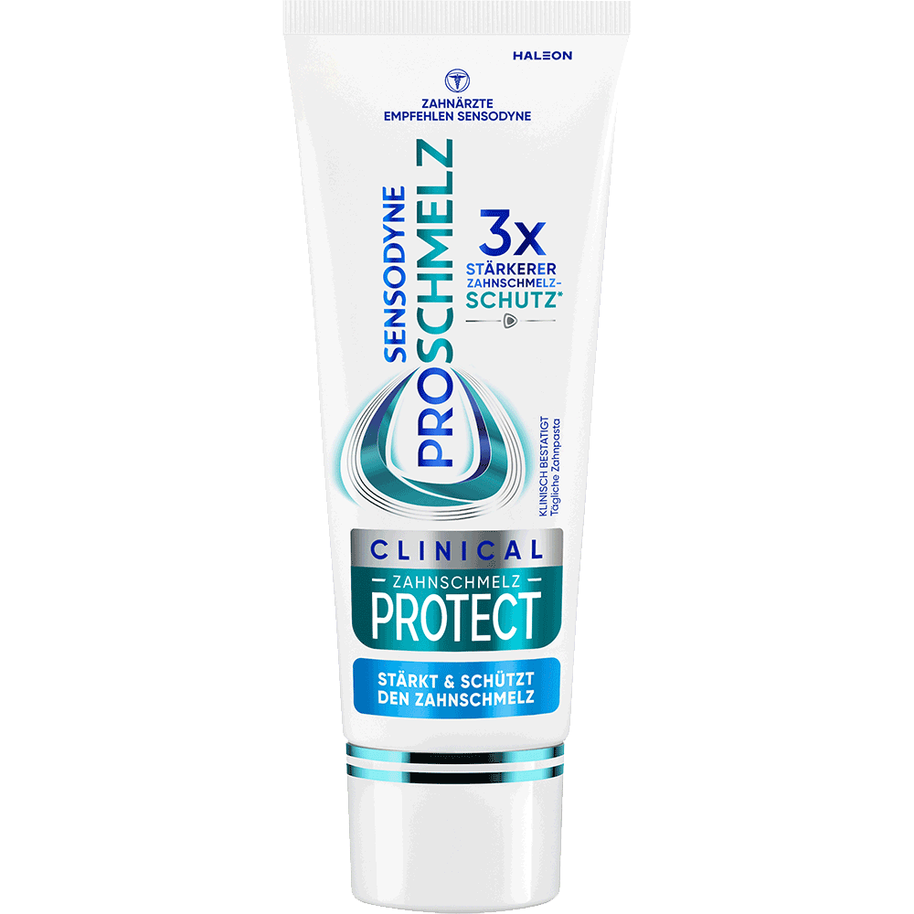 Bild: SENSODYNE Zahnpasta Proschmelz Clinical Zahnschmelz Protect 