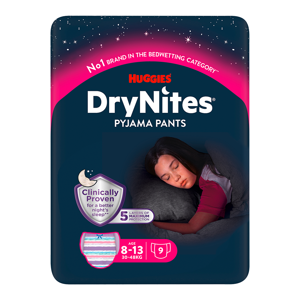 Bild: DryNites Pyjamahöschen 8-13 Jahre 