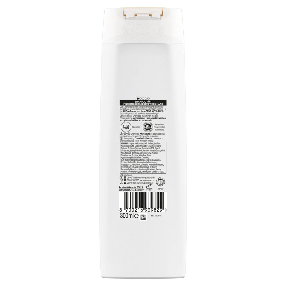Bild: PANTENE PRO-V Moisture BOOST Shampoo Nährt Normales und Trockenes Haar 