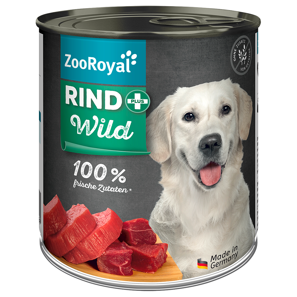 Bild: ZooRoyal Hundefutter Rind plus Wild
