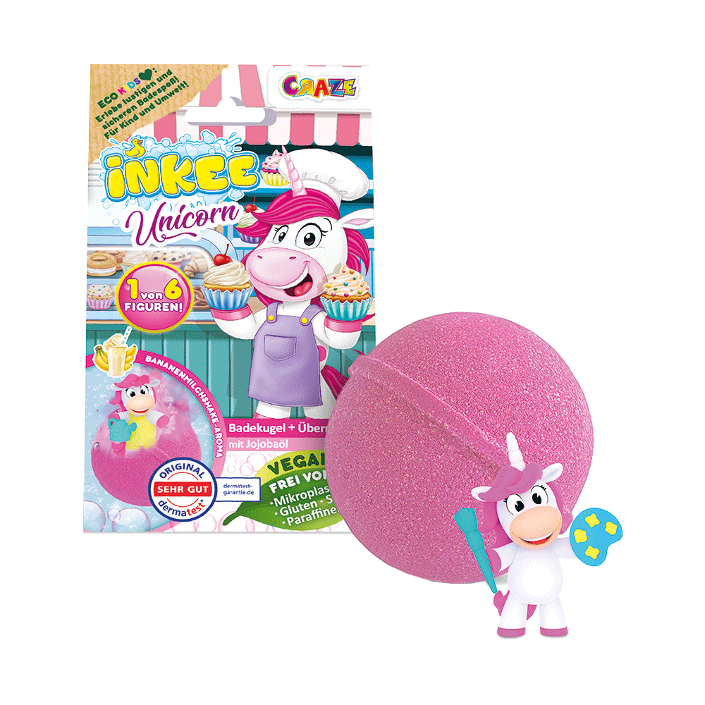 Bild: Craze Badekugel Einhorn 