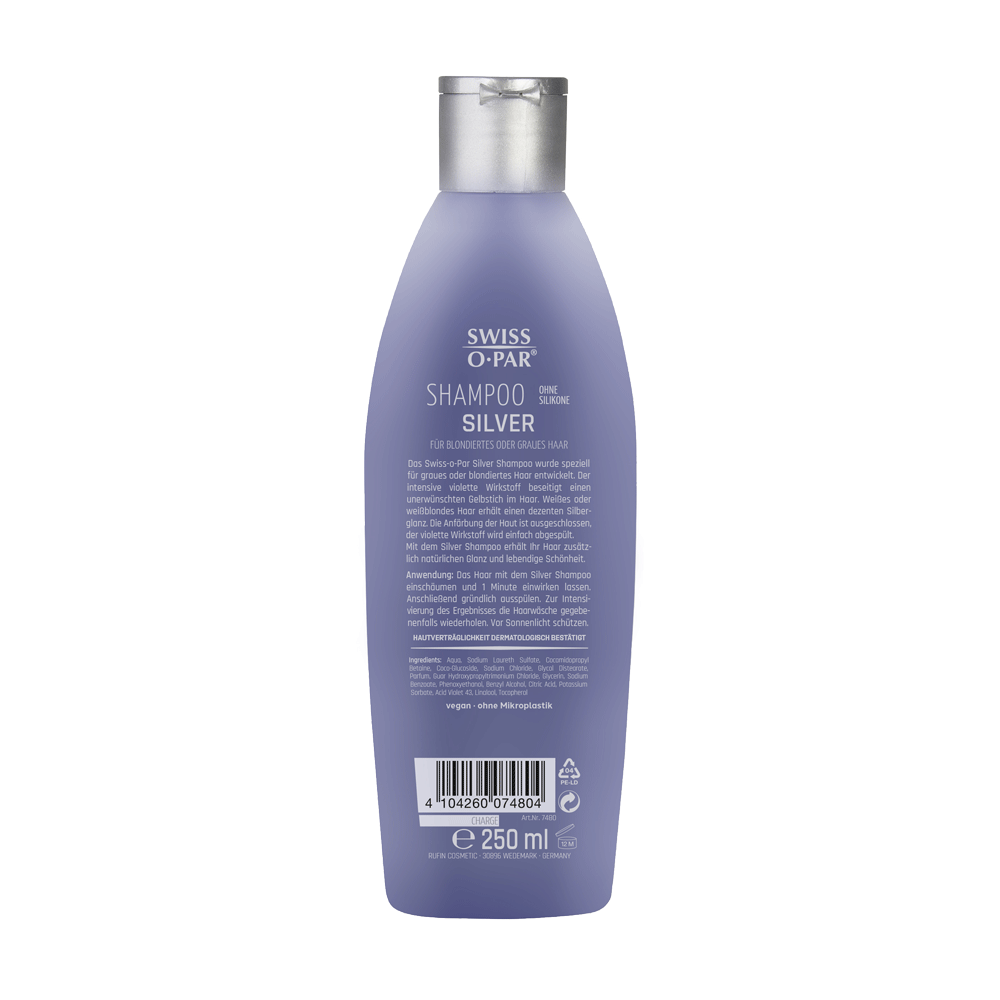 Bild: Swiss O Par Silver Shampoo gegen Gelbstich