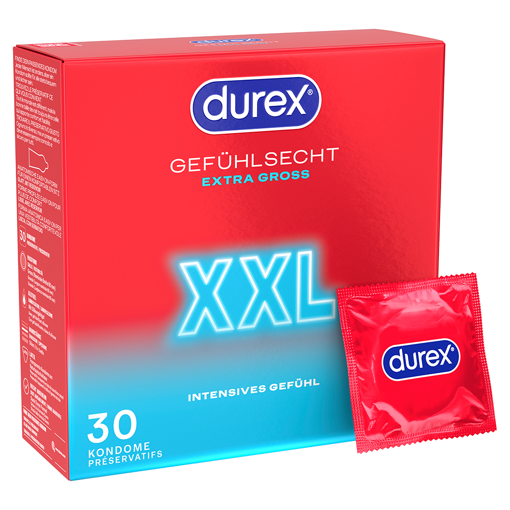 Bild: durex Kondome Gefühlsecht XXL