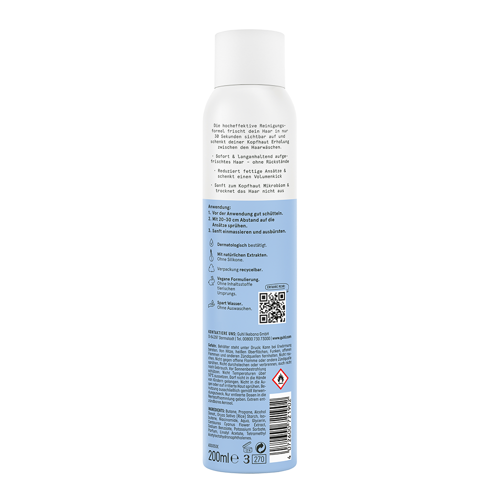 Bild: GUHL Trockenshampoo Volumen und Frische