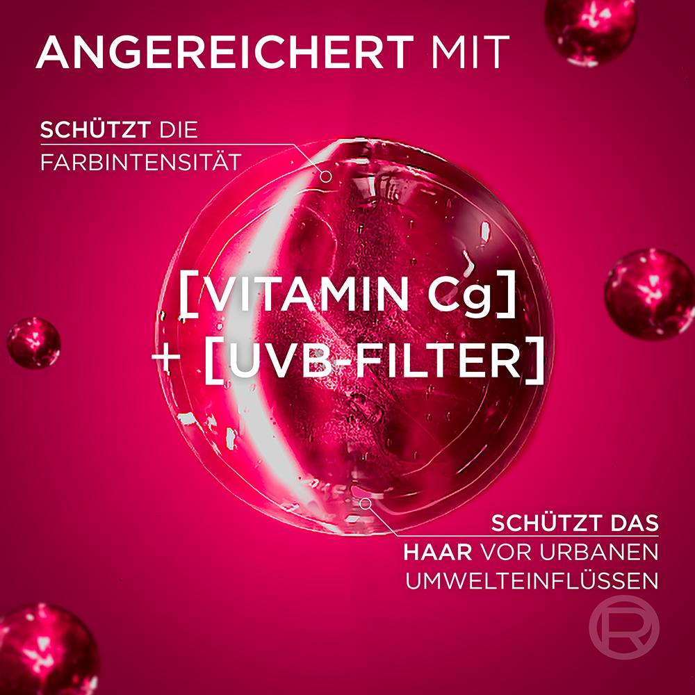 Bild: L'ORÉAL PARIS ELVITAL Color Glanz Pflege Farbschutz Shampoo & Spülung