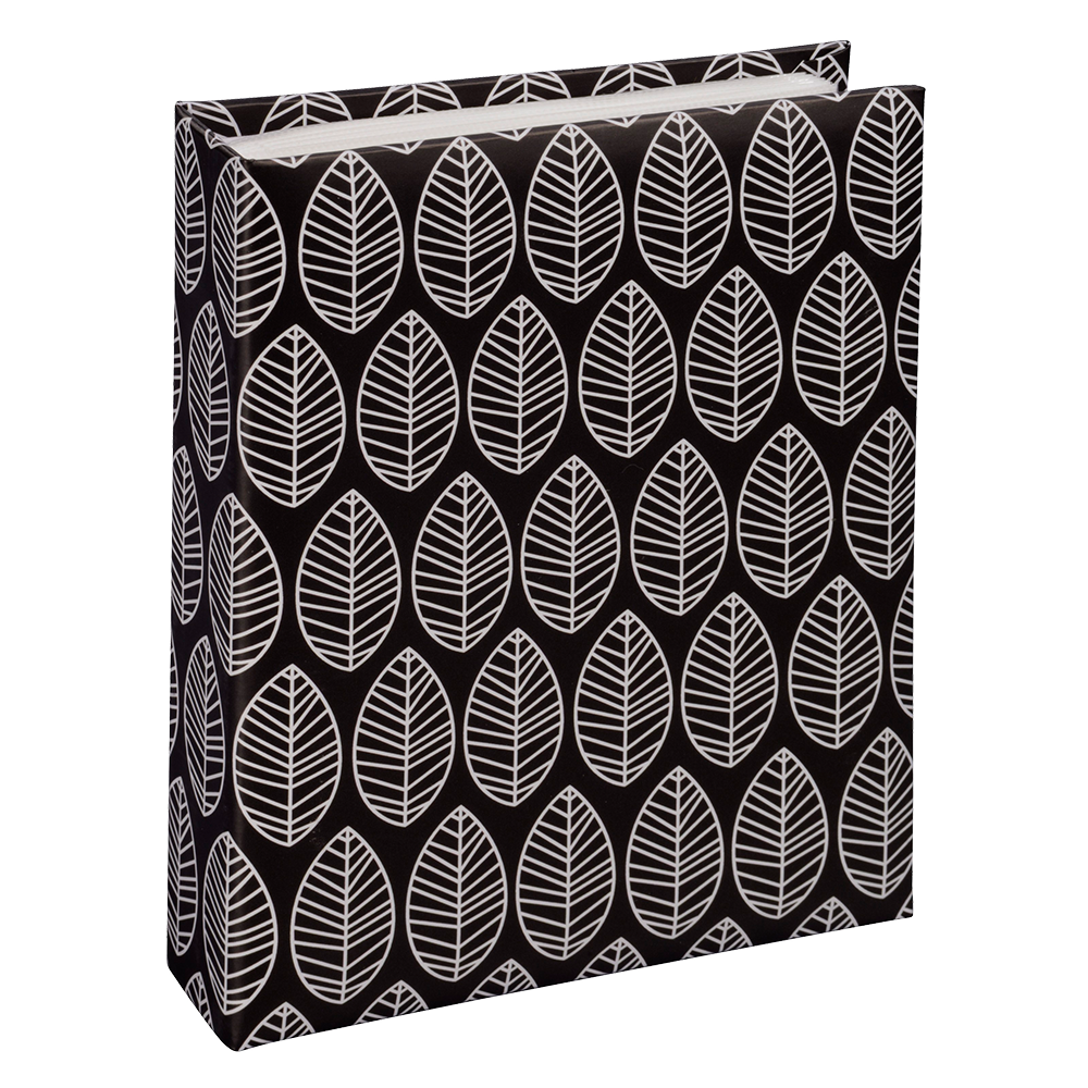Bild: Hama Fotoalbum La Fleur 10X15 Schwarz 