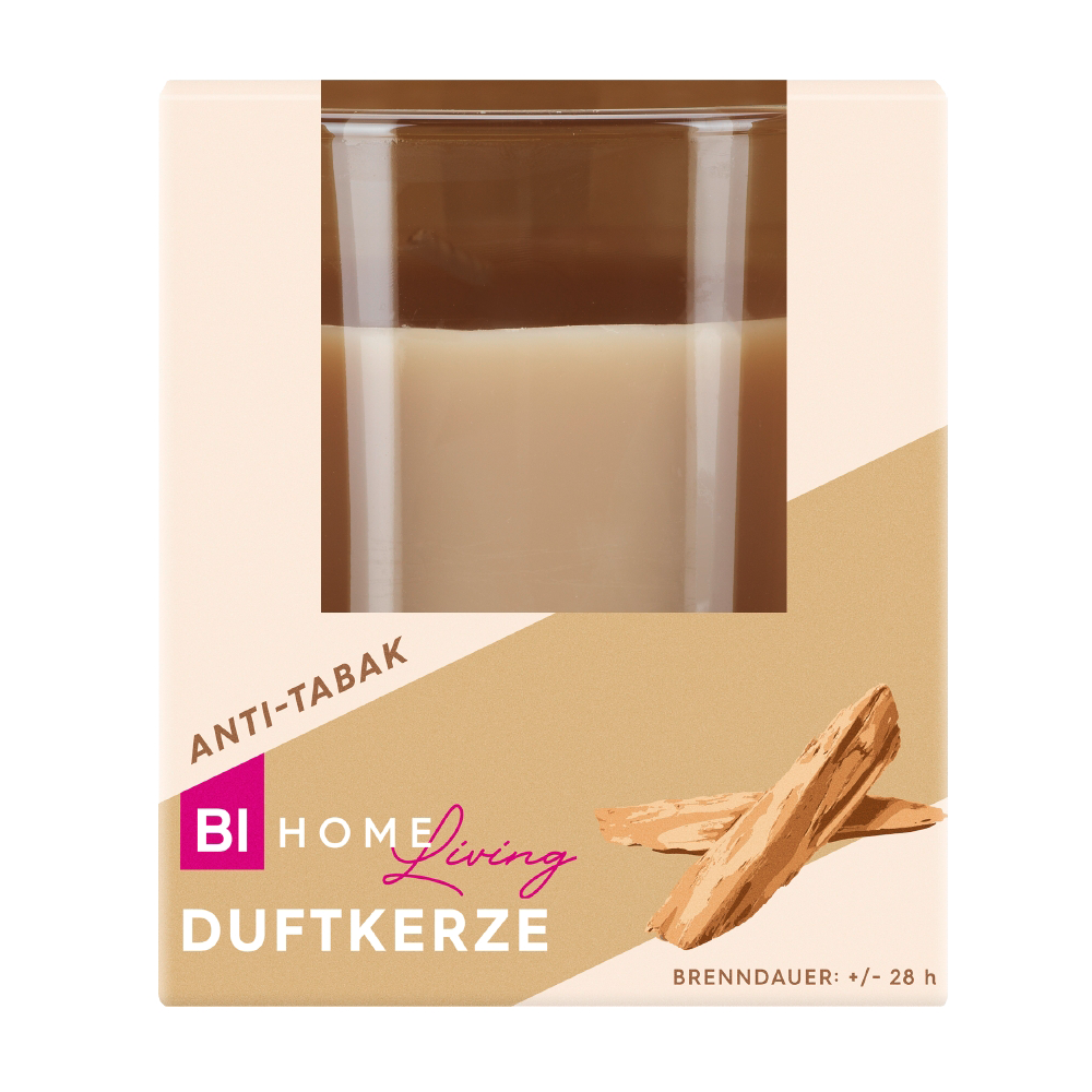 Bild: BI HOME Living Duftkerze Anti Tabak 