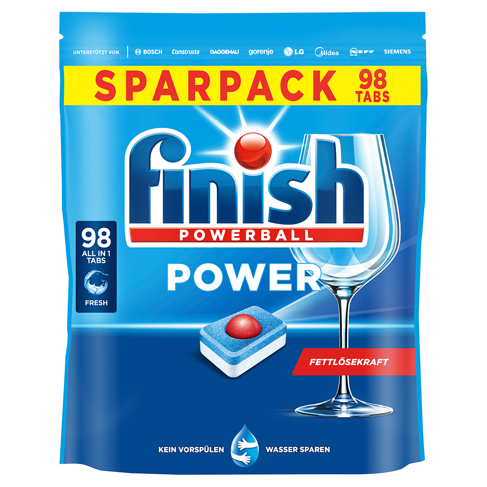 Bild: finish Powerball Power All In 1 Tabs Fresh