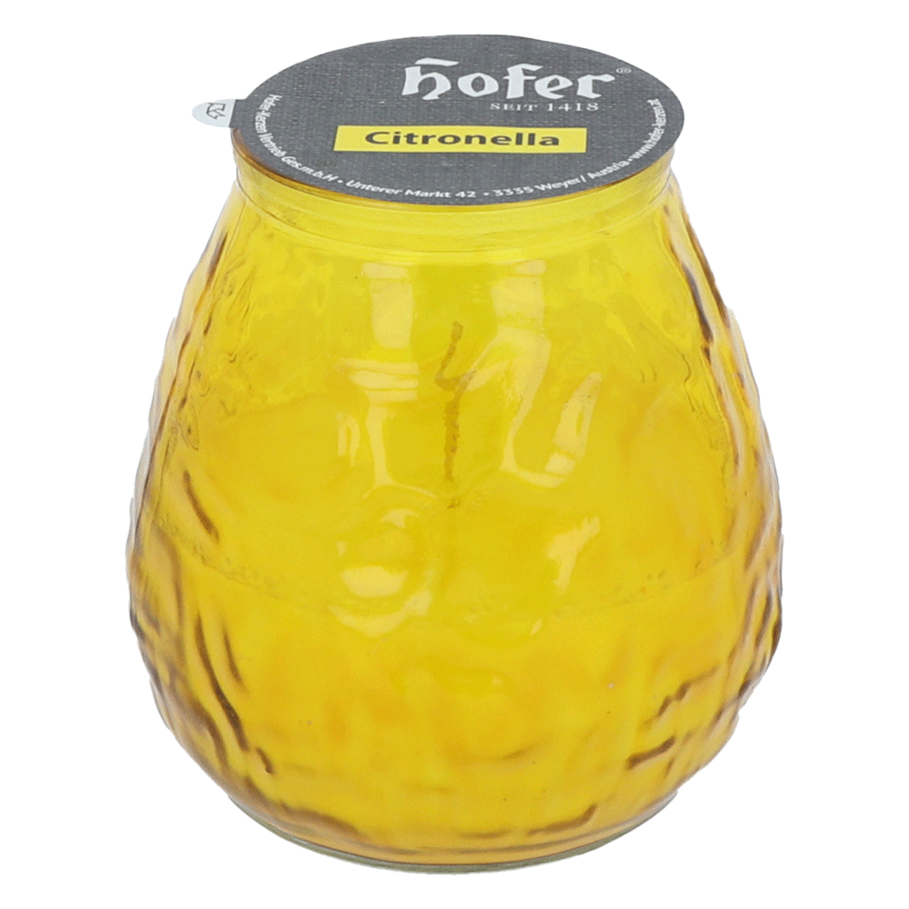 Bild: Hofer Bistro-Licht Citronella maisgelb 