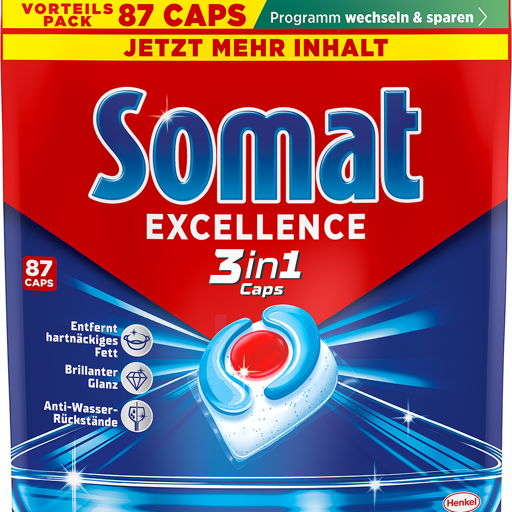 Bild: Somat Excellence 3in1 Caps 