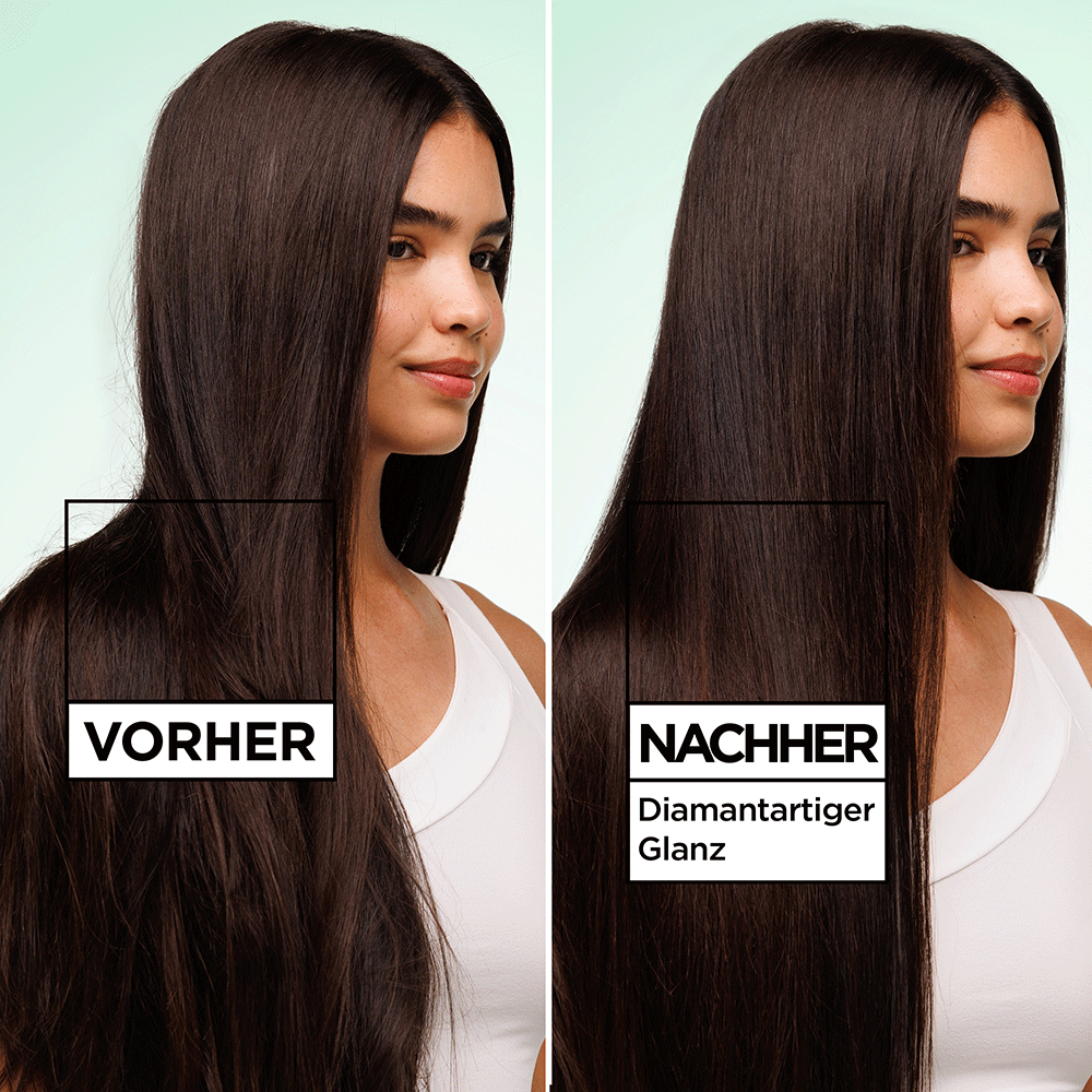 Bild: GARNIER FRUCTIS Diamond Sleek Shine-Coat Glättungsspray