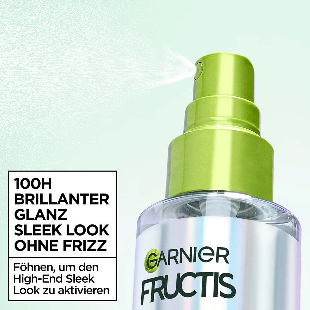 Bild: GARNIER FRUCTIS Diamond Sleek Shine-Coat Glättungsspray