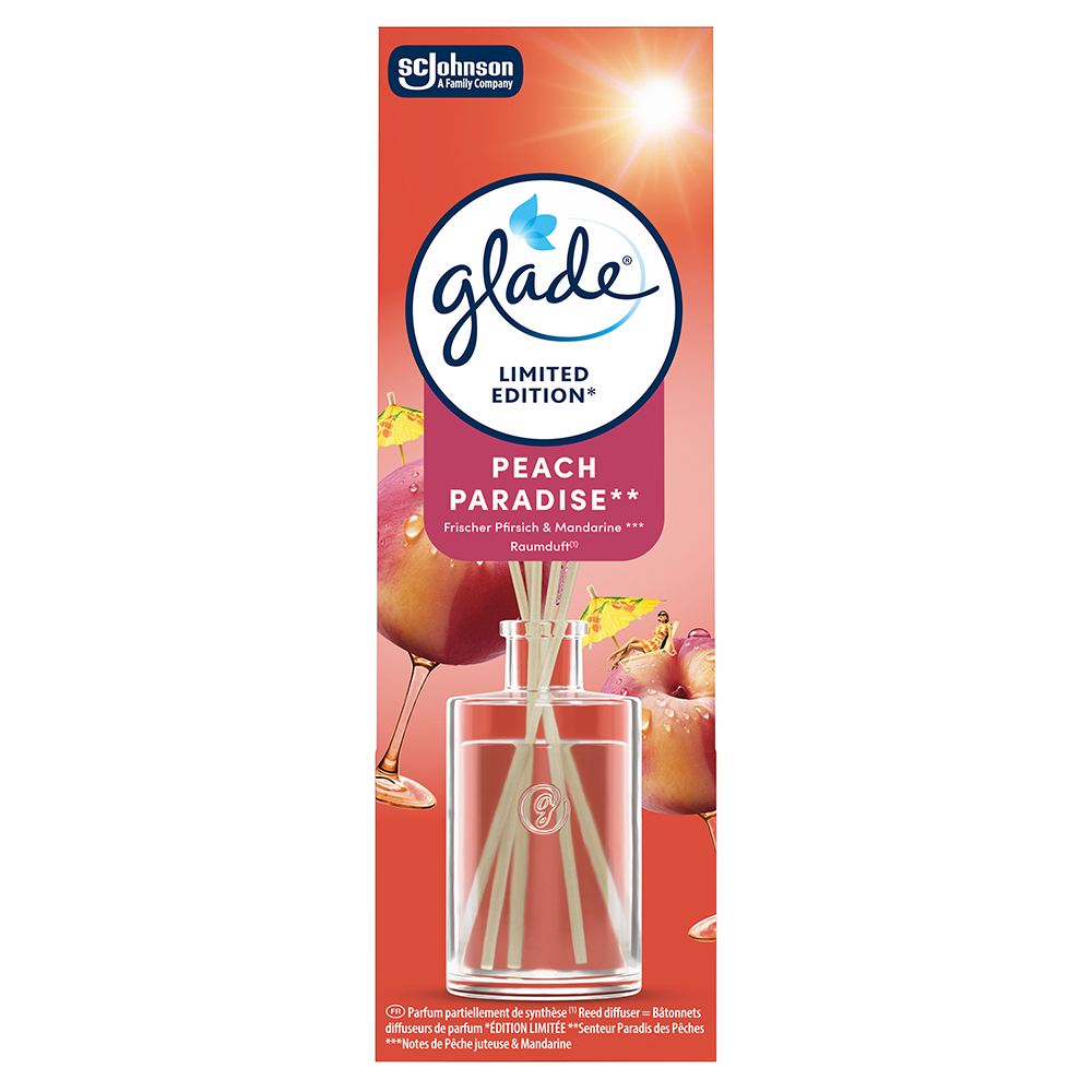 Bild: Glade Raumduft Peach Paradise 