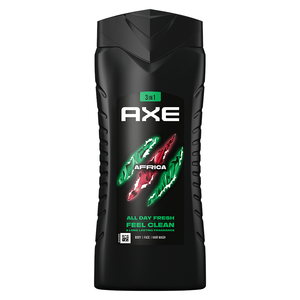Bild: AXE Duschgel Africa