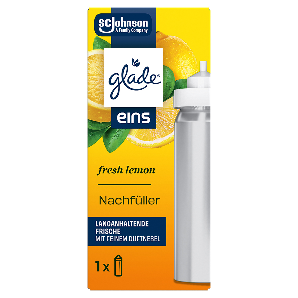 Bild: Glade Eins Nachfüller Fresh Lemon 