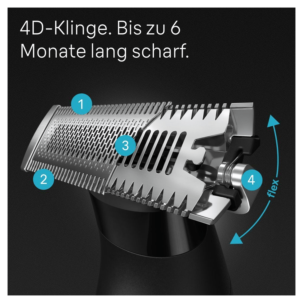 Bild: Braun Series X Barttrimmer und Körperrasierer XT5200