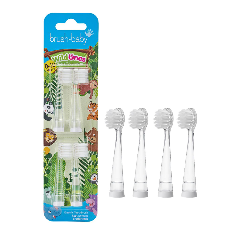 Bild: brush-baby Wild Ones Aufsteckbürsten
