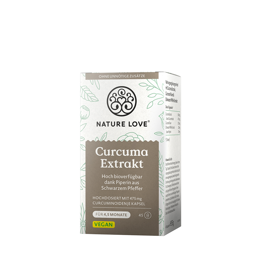 Bild: NATURE LOVE Curcuma Extrakt 
