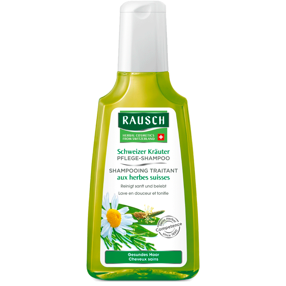 Bild: RAUSCH Schweizer Kräuter Pflege Shampoo