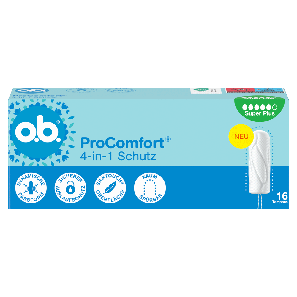 Bild: o.b. ProComfort Tampons Super Plus 