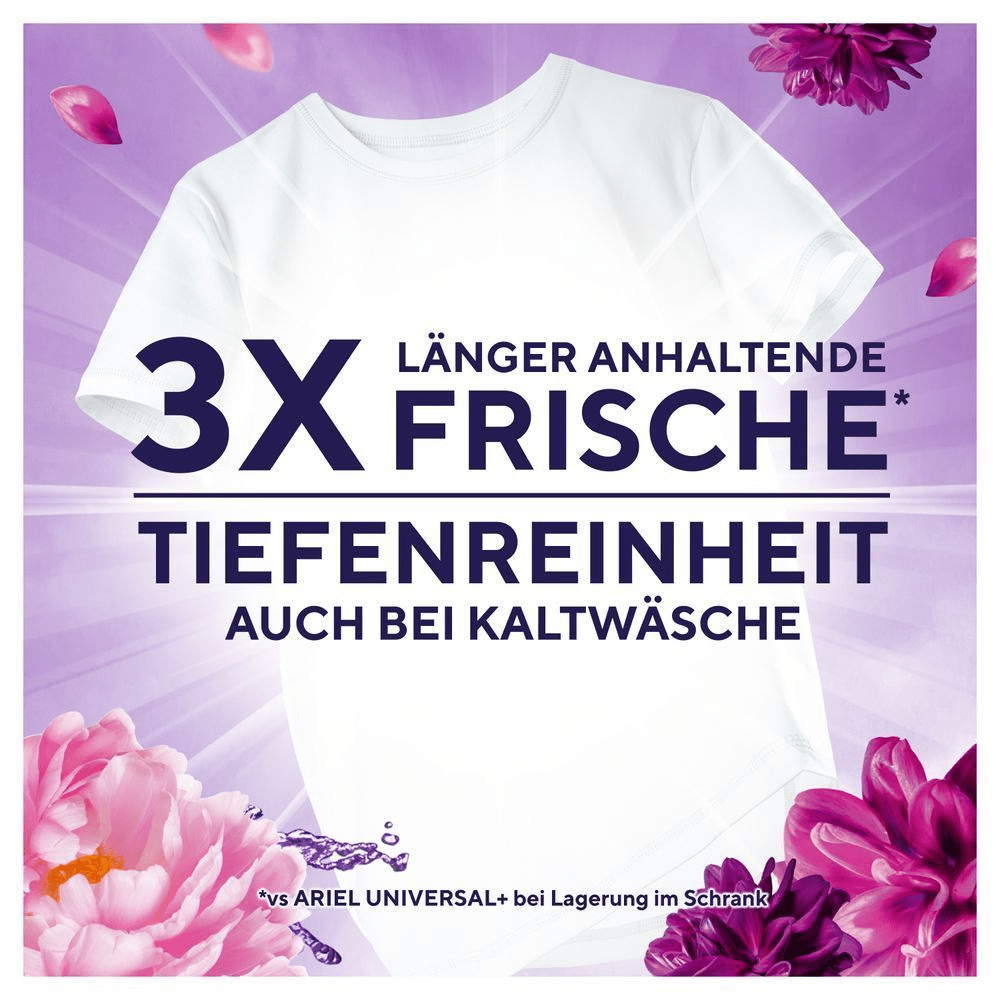 Bild: Lenor Waschmittel PODS Color Amethyst Blütentraum