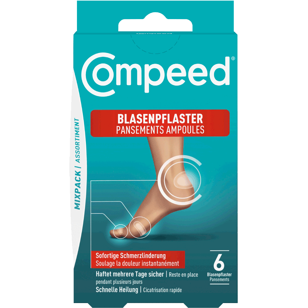 Bild: Compeed Blasenpflaster Mixpack