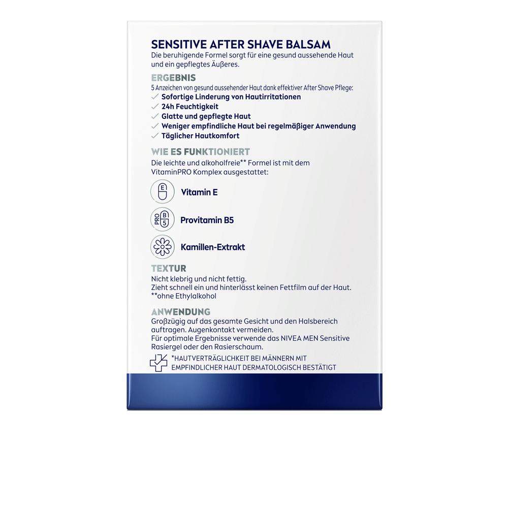 Bild: NIVEA MEN After Shave Balsam Sensitive
