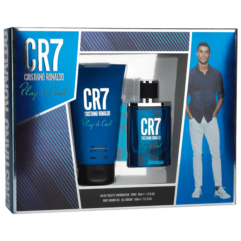 Bild: Cristiano Ronaldo CR7 Play It Cool Geschenkset Eau de Toilette 30 ml + Duschgel 150 ml