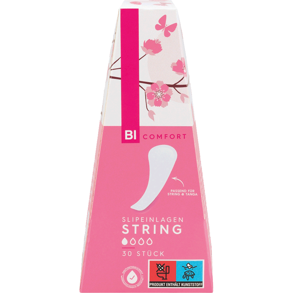 Bild: BI COMFORT Slipeinlagen String