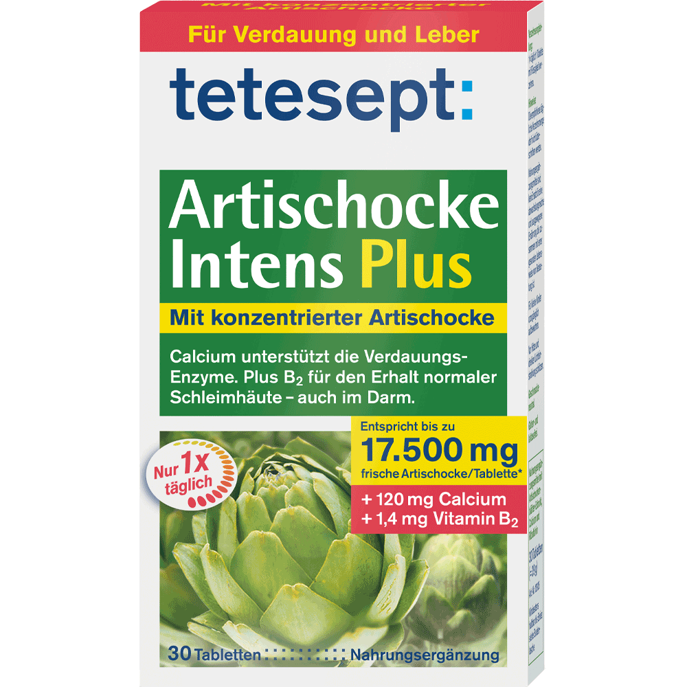 Bild: tetesept: Artischoke Intens Plus