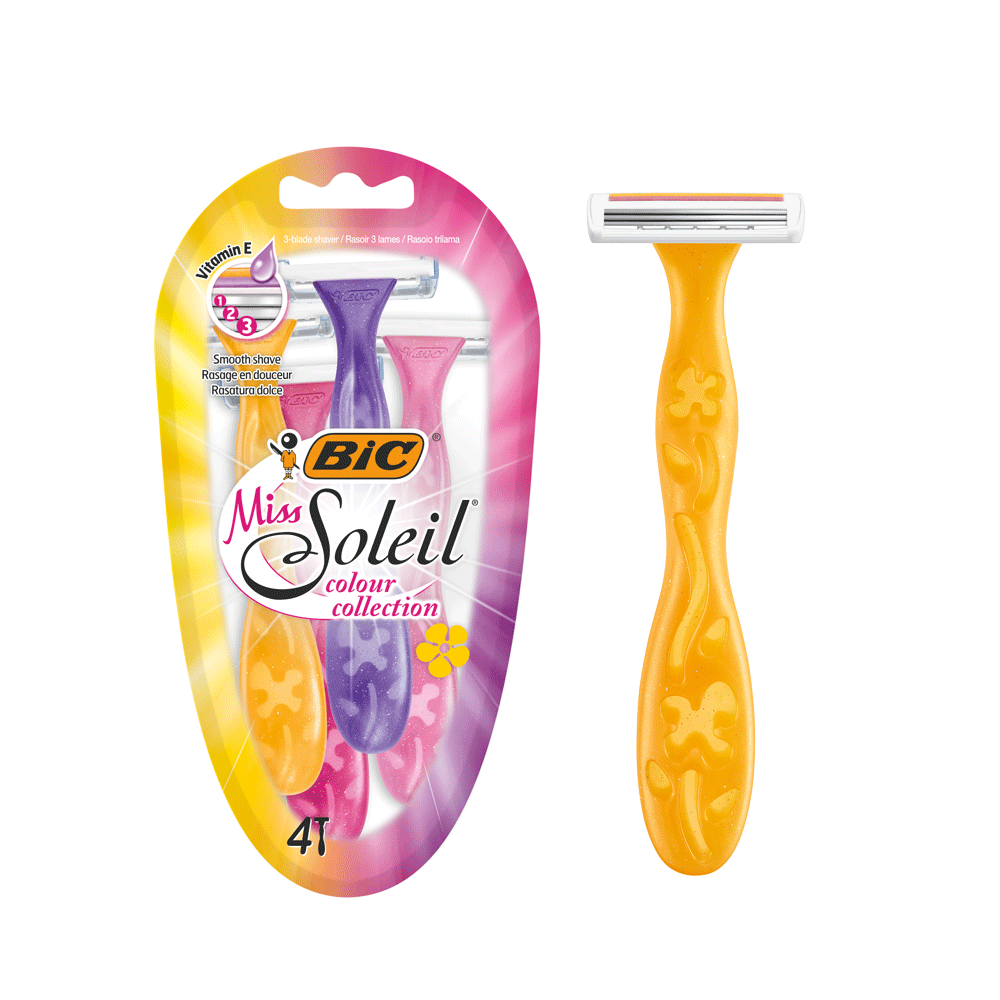 Bild: BIC Rasierer Miss Soleil Colour Collection 