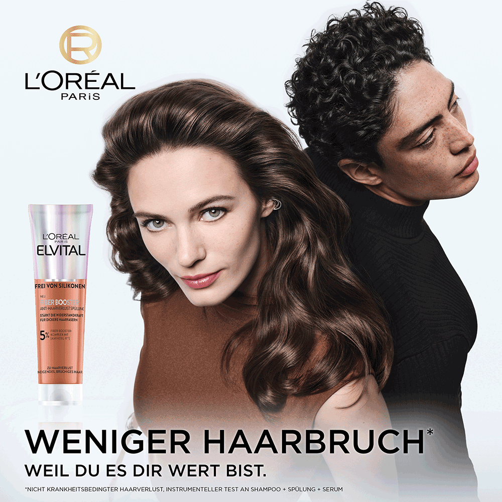 Bild: L'ORÉAL PARIS ELVITAL Fiber Booster Spülung 