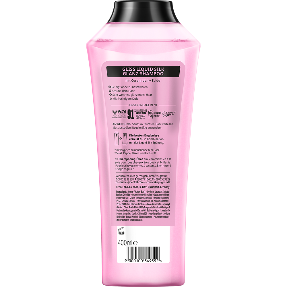 Bild: Schwarzkopf GLISS Shampoo Liquid Silk 