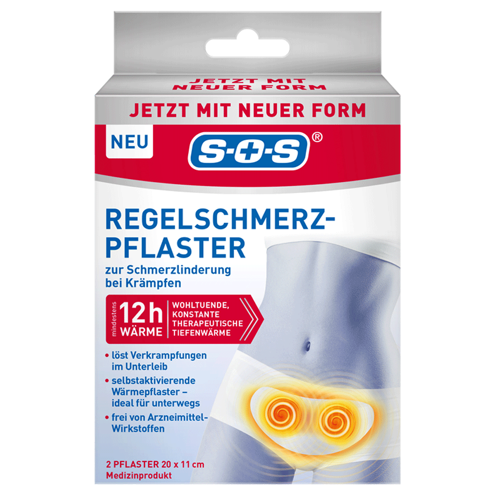 Bild: SOS Regelschmerz Pflaster